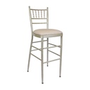 Chiavari Economy Barstool - BM-3616 (Gold Pearl #64, C.O.M, No, Deluxe Metal Glide, No, Standard, 30” - Footrest Height at 12")