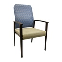 Norah Arm Chair - CA-3829-A (Medium Walnut #56, Arc-Com Fabrics, Inc, Arc-Com Fabrics, Inc, Arc-Com Fabrics, Inc, No, Integrated, No, No, No, No, Deluxe Metal Glide, No, No, No)