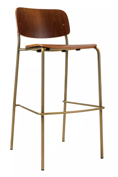 Malmo Barstool - BM-4057 (Matte Black #11, Custom)