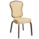 LeBaron Chair - CA-3513 (Custom, TSS Fabric, TSS Fabric, TSS Fabric, Tubing 1, No, Closed, No, No, No, No, Deluxe Metal Glide, No, None)