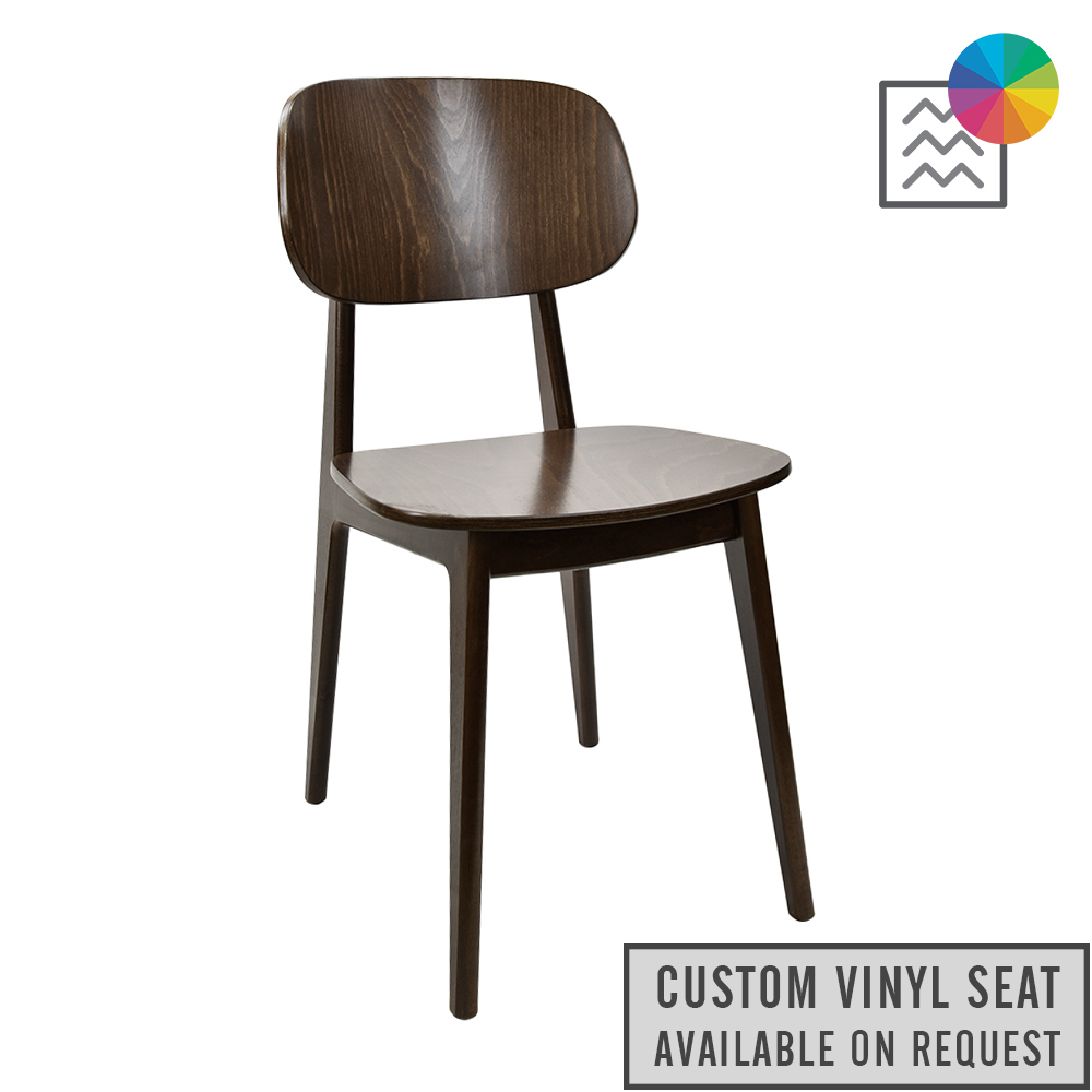 Bonnie Chair Walnut - CW-3723-QS-W