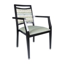 Bari Deco Arm Chair - CA-3765D-A-QS3Deleat