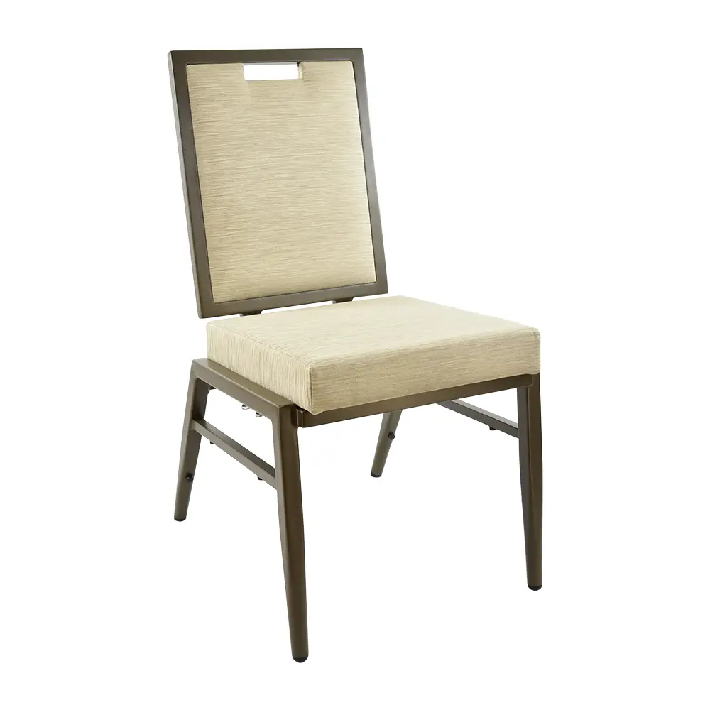 Imperial Chair - CA-3735 (Popular Bronze #46, TSS Fabric, TSS Fabric, TSS Fabric, Straight, Boxed, No, Yes, Open, No, No, Deluxe Metal Glide, No, None, No)