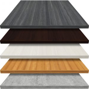 HP laminated Table Tops (Black Walnut, 24” x 30” )