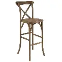 Cross Back Barstool - BW-0300